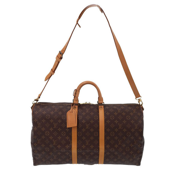 Louis Vuitton Monogram Bandouliere Keepall Boston Travel Bag - Picture 2 of 8
